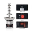 thumbnail image 3 of Chocolate Fountain Stainless Steel Chocolate Waterfall Machine Melting Warming Function 4/5/6/7 Tiers Commercial Use ,Widely Used, 3 of 7