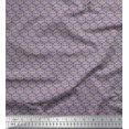 thumbnail image 1 of Soimoi Polyester Crepe Fabric Brush Stroke Abstract Print Fabric by The Yard 52 Inch Wide, 1 of 3