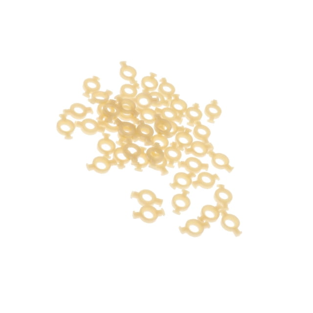 Yingyy 50 Pcs Clips de Support de Valve de Trompette en Plastique pour Pièces de Rechange