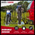 thumbnail image 4 of Black Widow 600 lb Dual Dirt Bike & eBike Hitch Carrier with Ramp, NonFolding for Trucks, 4 of 6