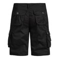 thumbnail image 4 of LSLJS Short de Sport Mode Homme Multi-Poches Décontracté Été Uni avec Fermeture Éclair, Vêtements d'Été pour Hommes, 4 of 5