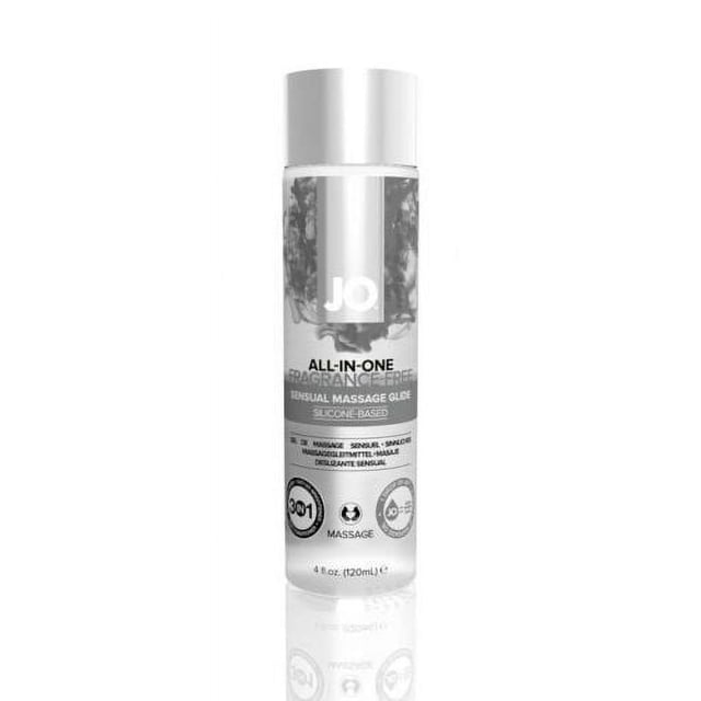 JO All-In-One Sensual Massage Oil, Scented, Nourishing and Hydrating, Silicone-Based Gel