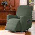 thumbnail image 2 of Subrtex Housse Extensible pour Fauteuil Inclinable 1 Pce, Housse Texturée à Carreaux avec Poches, 2 of 6
