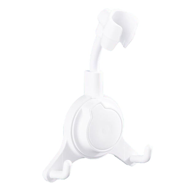 360 ° Shower Holderadjustable Self Adhesive Bracket with 2 Hooks