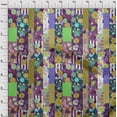 thumbnail image 4 of oneOone Rayon Olive Green Fabric Asian Mix Floral Sewing Craft Projects Fabric Prints By Yard 56 Inch Wide, 4 of 4
