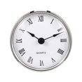 thumbnail image 2 of Clock Insert 3 Inch mm Round Clock Fit Movement Bezel Roman Numerals Inch (76 mm) Diameter, 2 of 8