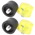thumbnail image 4 of Rubber Striking Head Striking Head Tips Rubber Striking Head Tips Mallet Accessories 2 Set Rubber Striking Head Hammer Replacement Tips Set Mallet Accessories Yellow BlackDia 30mm, 4 of 8