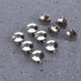 thumbnail image 3 of 25 Pcs Broches Plaques Métalliques Verrouillables à Épingles, Badges, Accessoires (Argent), 3 of 7