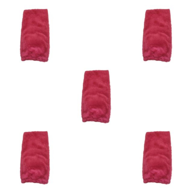 Youkk Warmth And Style Combined In Plush Over Knee Socks Wide Application Gift Idea red 5Set