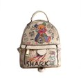 thumbnail image 4 of Ladies Fashion Backpack Mini Backpack Women PU Leather Shoulder Bag Cute Cartoon Multi-Function Small Bagpack Female, 4 of 4