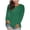 Green, variant on lcziwo Womens T Shirts Long Sleeve Crew Neck Shirts Solid Color Basic Tee Casual Loose Fit Tops 2024 Lightweight Comfy Blouse Womens Tops Blue,M