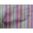 thumbnail image 3 of oneOone Tissu en Popeline de Coton Rayures Multicolores Imprimés par Yard 56 Pouces de Large, 3 of 3