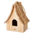 thumbnail image 1 of FRAÎCHE Spring Cedar Wood Bird House, 1 of 5