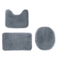thumbnail image 2 of weibbin 3 Pcs Bathroom Rugs - Solid Color, Universal Soft Comfortable, Water Absorption, Non-Slip, Thick, Machine Washable, Easier to Dry for Bath Floor Mats, 2 of 8