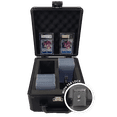thumbnail image 1 of EVORETRO Graded Card Storage Case TSA Lock Black 2 Rows 60 Cards, 1 of 8