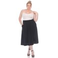 thumbnail image 4 of White Mark Jupe Midi Évasée Tasmin pour Femmes, 4 of 6