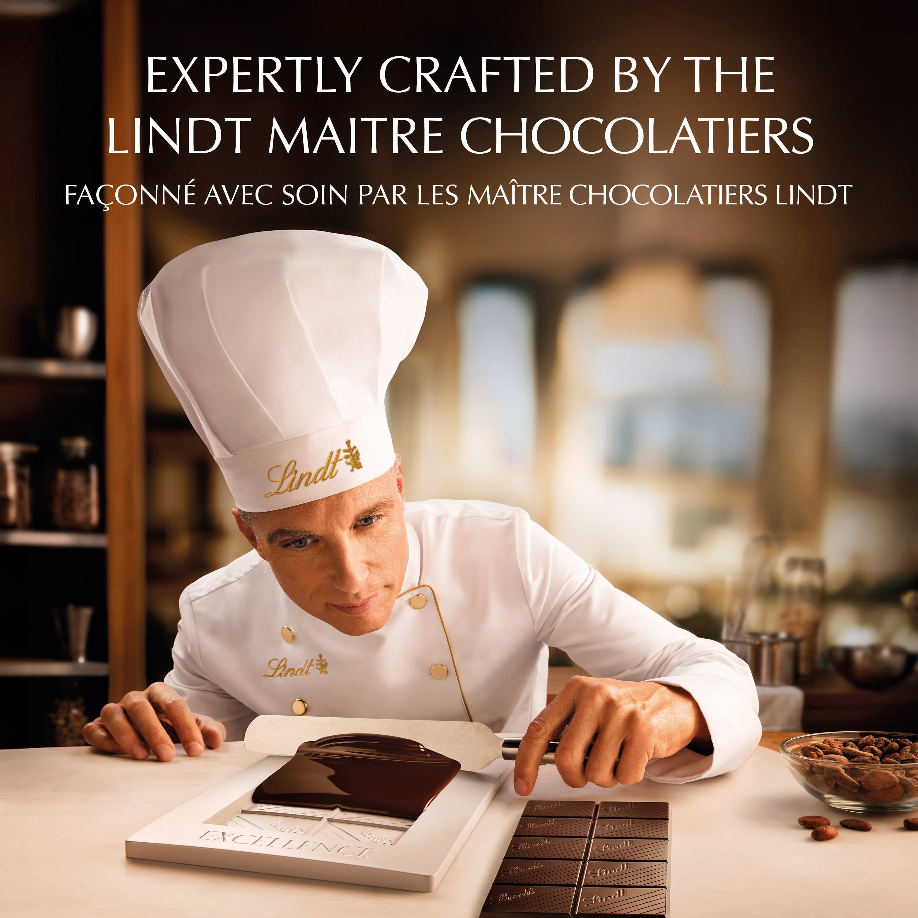 Chocolat noir Lindt EXCELLENCE Ecuador à 75 % de cacao – Barre (100 g)