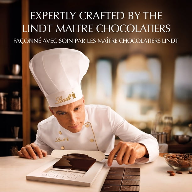Lindt EXCELLENCE Ecuador 75% Cacao Dark Chocolate Bar, 100g
