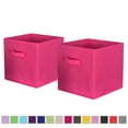 thumbnail image 1 of YOYTOO Lot de 2 Bacs de Rangement en Tissu Pliables, Bacs de Rangement Pliables de 11 Pouces, 1 of 7