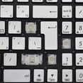 thumbnail image 4 of Charnière de Remplacement pour Capuchon de Touche pour Asus ROG GL552 GL552VL GL552VW GL752 GL771 G551 GL551 Clavier Rétroéclairé 4 Capuchons de Touches et Charnière, 4 of 5