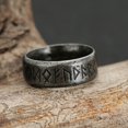 thumbnail image 4 of 1pc Norse Viking Amulet Rune Ring for Men - Fashionable and Protective Jewelry, 4 of 5