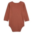 thumbnail image 2 of George Baby Boys' Long-Sleeve Graphic Bodysuit, 2 of 2