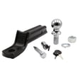 thumbnail image 2 of Class III "X" Mount Security Starter Kit w/ 2" Ball & 5/8" Locking Pin, 2" Drop, x 3/4" Rise 5000 lb, 2 of 4