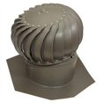 thumbnail image 1 of 259024 Évent d'Air 12 Po. Bois Résistant aux Intempéries Turbine en Aluminium Renforcée, 1 of 3