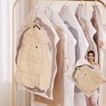 thumbnail image 1 of HOZADOIE Vacuum Compression Pouch Storage & Organization Vacuum Bags for Hanging Clothes Down Jackets Vacuum Storage Bags Vacuum Sealed Bags for Coats D-Ustproof Garment Bags, 1 of 7
