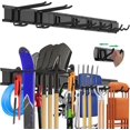 thumbnail image 3 of All-Metal Garage Tool Organizer Wall Mount  lbs Capacity Heavy-Duty Tool Rack with Adjustable Hooks for Garage  Shed and Yard Tools, 3 of 3