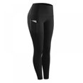 thumbnail image 2 of Pantalon Legging Haute Élasticité Femme Uni Extensible Compression Tenue de Sport Décontractée Yoga Jogging Leggings Pantalons avec Poche, 2 of 8