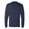 thumbnail image 5 of Hanes T-Shirt pour Hommes 5,2 oz COMFORTSOFT, Poids Lourd, 3TG, Bleu Marine Foncé, 5 of 5