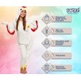 thumbnail image 4 of Silver Lilly Pyjama Animal - Costume de Poulet Adulte - Cosplay de Coq (Grand) Beige, 4 of 6