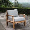 thumbnail image 3 of Modway Marina Fauteuil de Patio Extérieur en Teck, 3 of 8