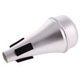 thumbnail image 4 of Trumpet Practice Mute Straight Trumpet Mute Accessory Lightweight Trumpet Mute Trumpet - Silver, 4 of 9