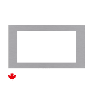 SHARP SKM166430LS 30" Built-in Microwave Oven Trim Kit, Stainless Steel, Compatible with Sharp® SMC1664KSC, Standard & Flush Mount