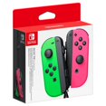 thumbnail image 1 of Nintendo Switch Joy-Con Néon Vert (L) et Ensemble de Manette Joy-Con Néon Rose (R), 1 of 4