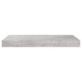 thumbnail image 2 of vidaXL Floating Wall Shelf Concrete Grey 50x23x3.8 cm MDF, 2 of 4