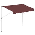 thumbnail image 1 of Outsunny Auvent Rétractable Manuel 10 X 5 Pi, Abri de Terrasse Pare-Soleil, 1 of 10
