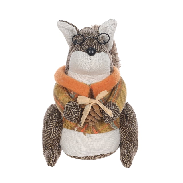 Way to celebrate fabric squirrel decor