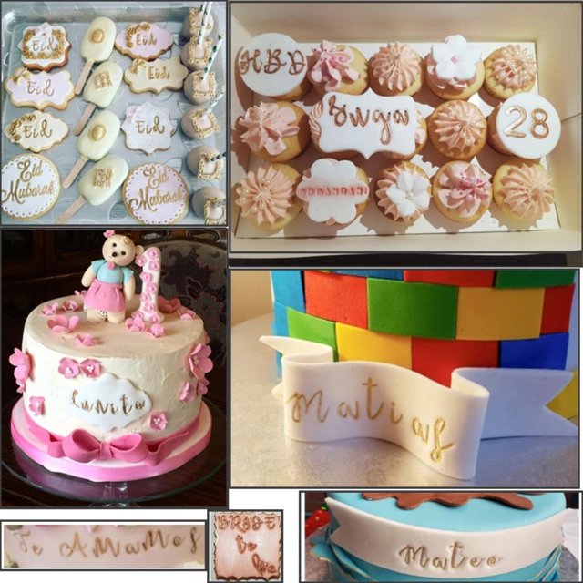 Seal Stamp DIY Craft Scrapbooking English Letter DIY Alphabet; DIY Scrapbooking Decoration TPR Cake Embossing Album Alphabet