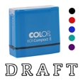 thumbnail image 2 of Printtoo Draft Self Inking Rubber Stamp Pre-Inked Office Stamp- Home Office Business Stationery, Black- 42 x 9 mm, 2 of 7