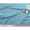 thumbnail image 2 of Soimoi Modal Satin Fabric Donuts Food Fabric Prints By Yard 42 Inch Wide, 2 of 5