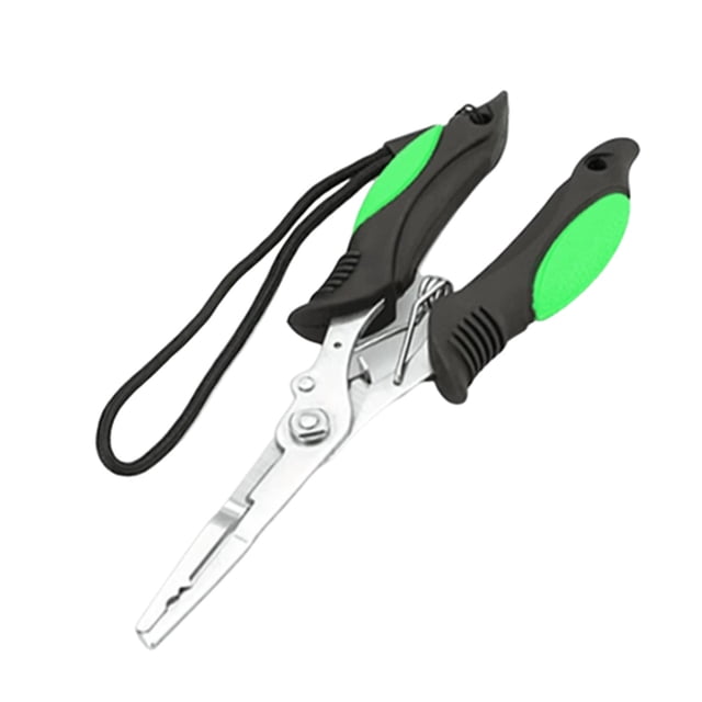 Fishing Gear Nose Lock Nose Fishing Pliers Stainless Steel Hook Remover Braid Cutter Rustproof Efficient Angling Tool