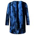 thumbnail image 3 of TIMIFIS Womens Tops 3/4 Sleeve Casual Loose Fit Tunic Tops Scoop Neck T-ShirtFall, 3 of 4