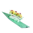 thumbnail image 4 of 1 Pce Cartes de Vœux Créatives Cartes de Souhaits 3D Prompt Rétablissement Confort, 4 of 9