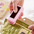 thumbnail image 3 of 2 Pcs Portable Mini Scellant Sac de Chaleur à la Maison en Plastique Snacks Sac Scellant Machine Emballage Alimentaire Sac de Rangement de Cuisine Clips, Bleu, 3 of 7