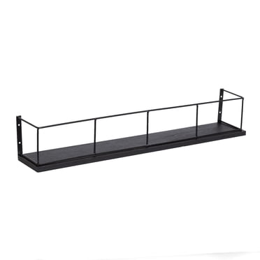 Étagère murale en noir Benbrook de 58,4 cm de Hometrends