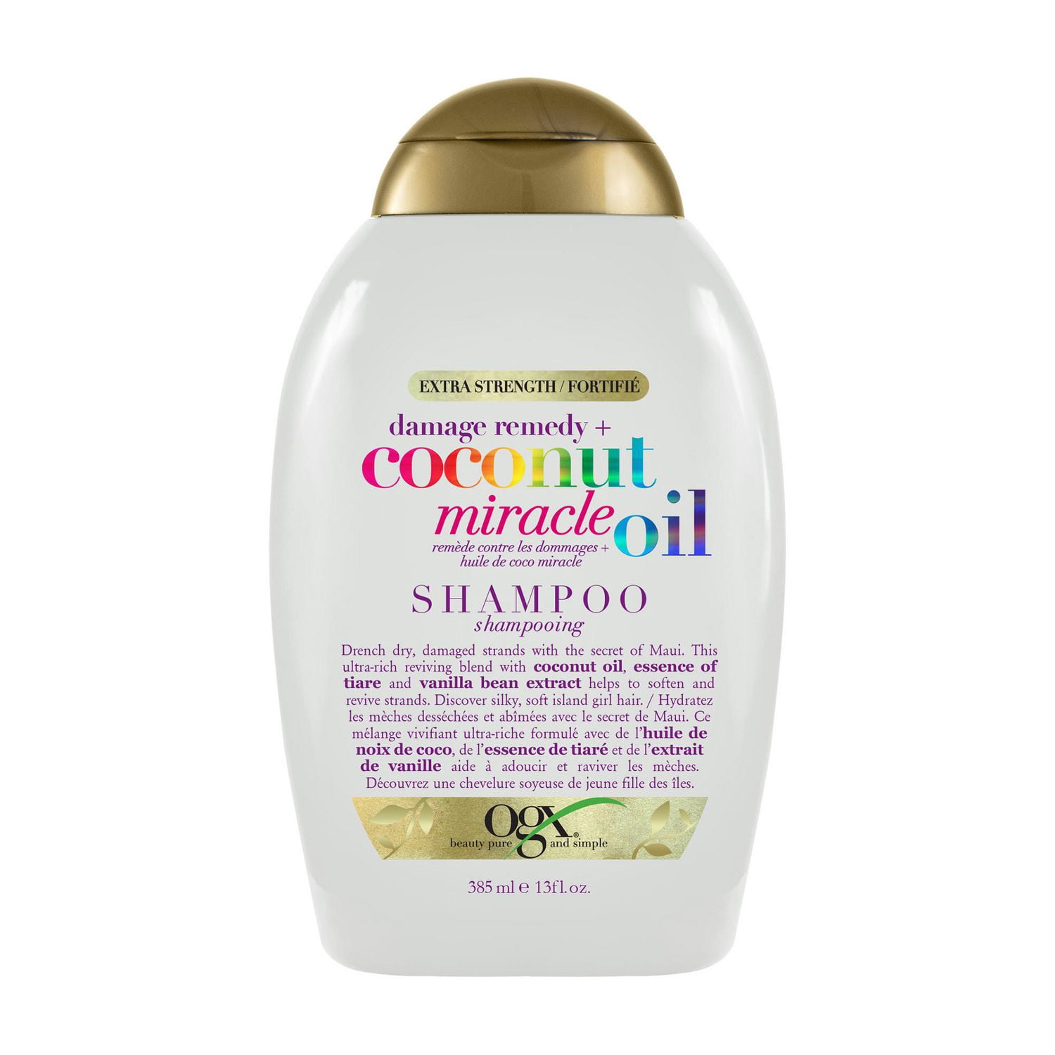 OGX Extra Strength Damage Remedy + Coconut Miracle Oil Shampoo