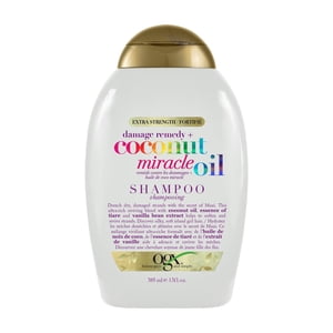OGX Réparation des dommages d'une force supplémentaire + Shampooing à l'huile de coco